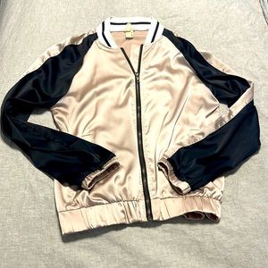 Silky Bomber Jacket